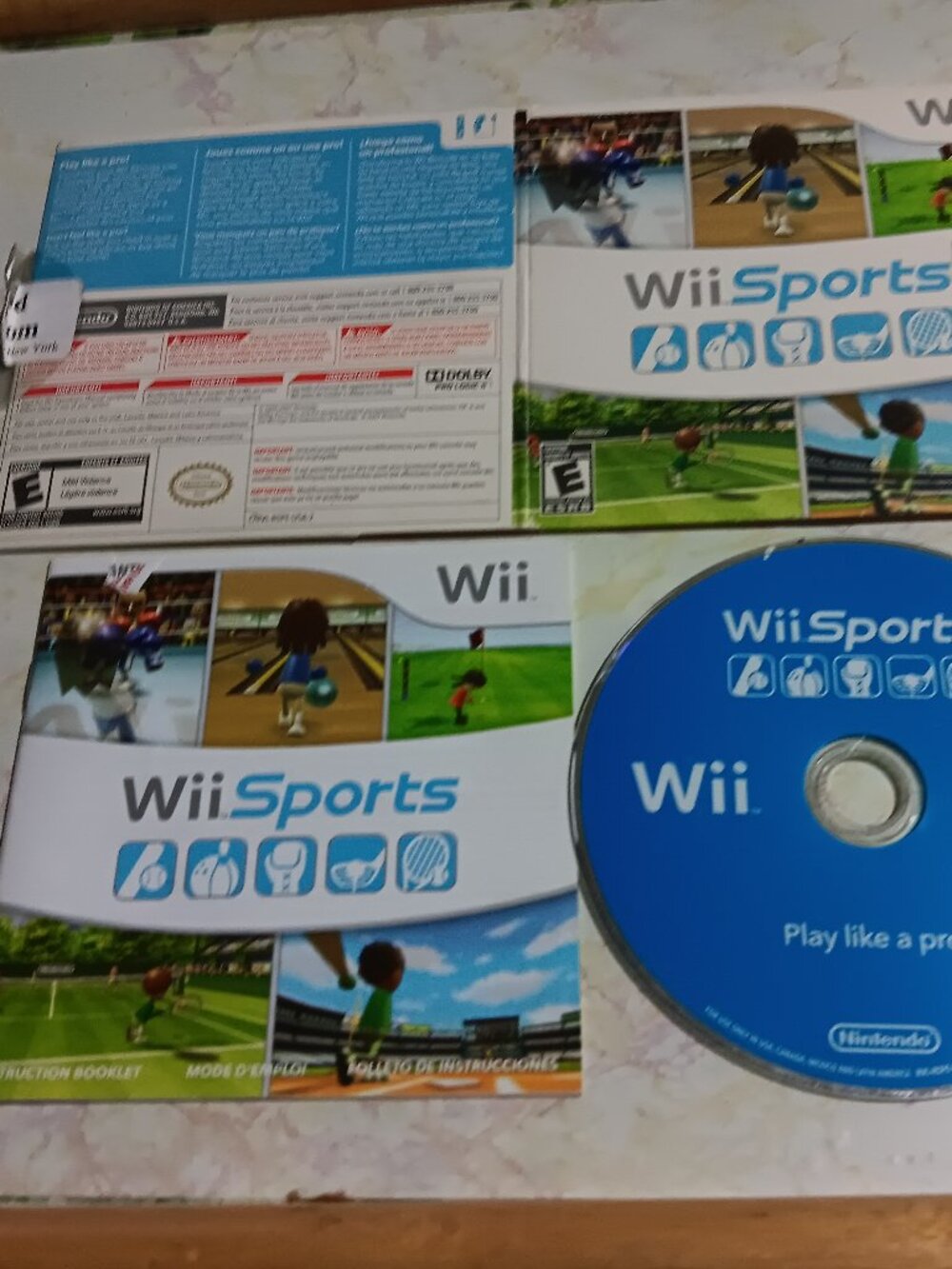 Wii Sports Complete With Sleeve and Manual Tested Video Game